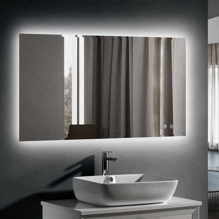 Anti Mist Bathroom Mirror Rispa